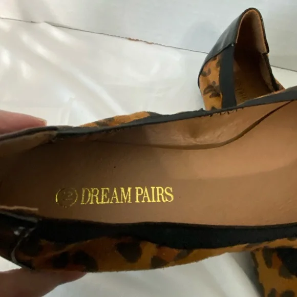 Leopard Flats 10 Dream Pairs Comfort NWOT - Picture 4 of 9